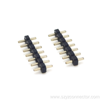 2.0mm Pitch Pin header Connector Single Row Straight 1*7P